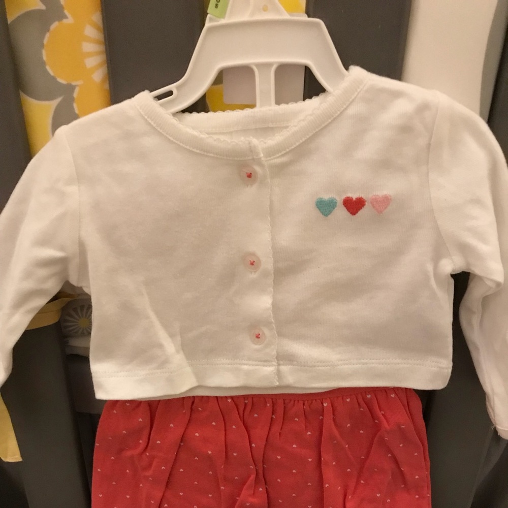 Baby Girl One Piece with Sweater